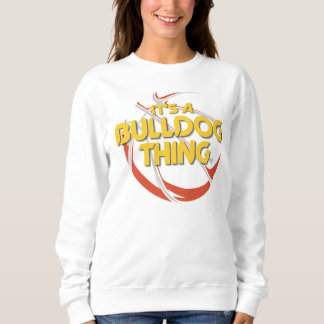 Sweatshirt C'est un pull de basketball Bulldog