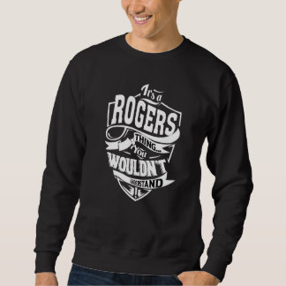 Sweatshirt C'est un truc de Rogers