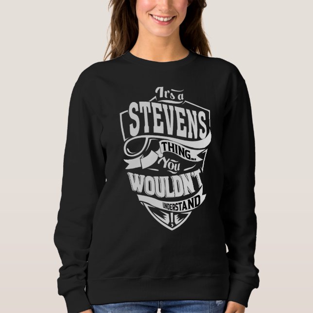 Sweatshirt C'est un truc de Stevens (Devant)