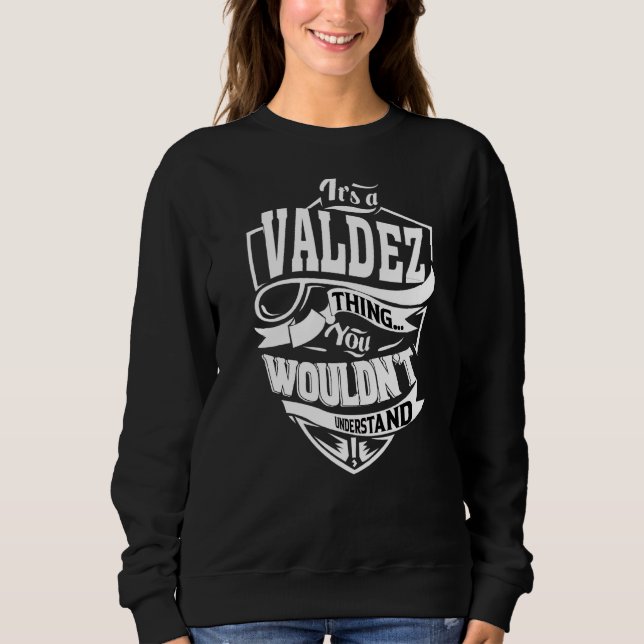 Sweatshirt C'est un truc de Valdez (Devant)