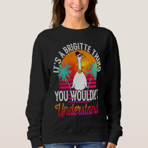 Sweatshirt C'est une affaire de Brigitte que vous ne comprend