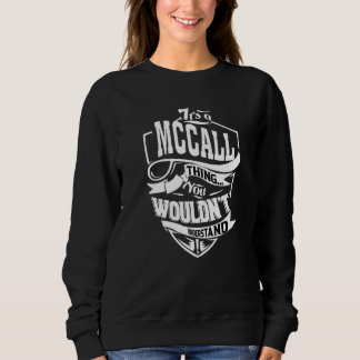 Sweatshirt C'est une affaire de Mccall