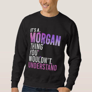 Sweatshirt C'est une affaire de Morgan que vous ne comprendri