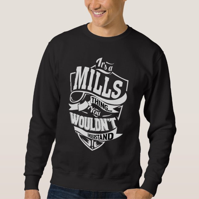 Sweatshirt C'est une affaire de moulins (Devant)