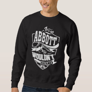 Sweatshirt C'est une chose Abbott