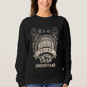 Sweatshirt C'est une chose HUMMER