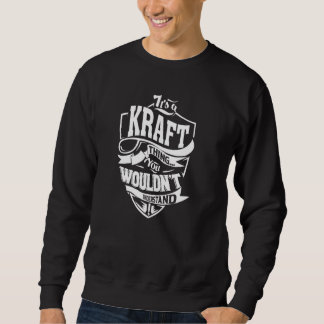 Sweatshirt C'est une chose KRAFT