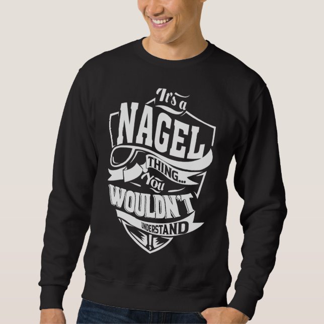 Sweatshirt C'est une chose NAGEL (Devant)