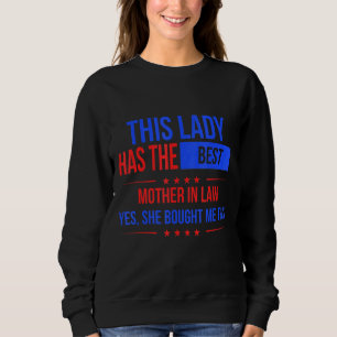 Sweatshirt Cette Dame A La Meilleure Mère En Droit Chum Sarca