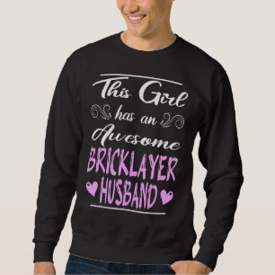 Sweatshirt Cette Fille A Un Magnifique Mari En Brique 1