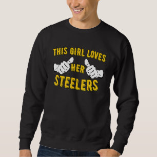 Sweatshirt Cette Fille Aime Ses Steelers
