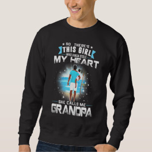 Sweatshirt Cette Fille Qui Kinda M'A Volé Le Coeur Elle M'App