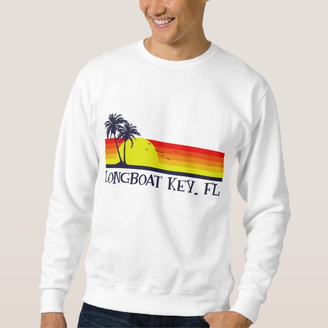 Sweatshirt Chaloupe la Floride principale (Devant)