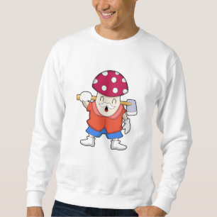 Sweatshirt Champignons en tant qu'agriculteur avec l'Ax