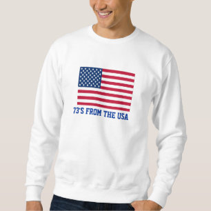SWEATSHIRT CHANDAIL AVEC LA SALUTATION