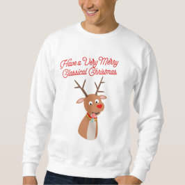 Sweatshirt Chandail de Noël de la psychologie des hommes