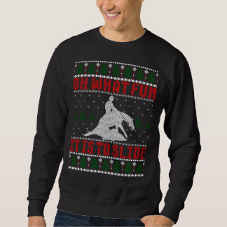 Sweatshirt Chandail de Noël moche du Cheval Reining
