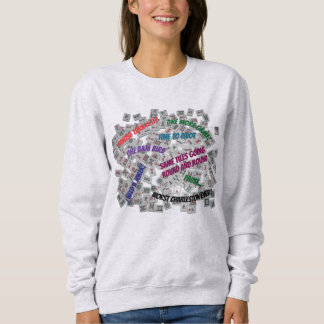 Sweatshirt Chandail des dictons du Mahjong