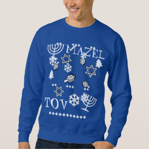Sweatshirt Chandail Mazel Tov Ugly Haunakka