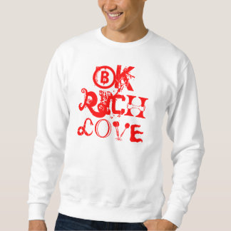 SWEATSHIRT CHANDAIL RICHE DE CIRQUE D'AMOUR DE S D'HOMMES '