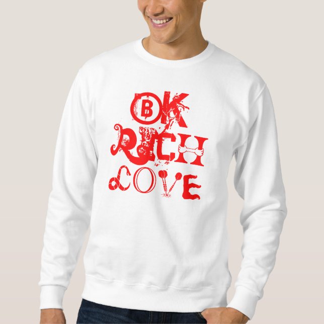 SWEATSHIRT CHANDAIL RICHE DE CIRQUE D'AMOUR DE S D'HOMMES ' (Devant)
