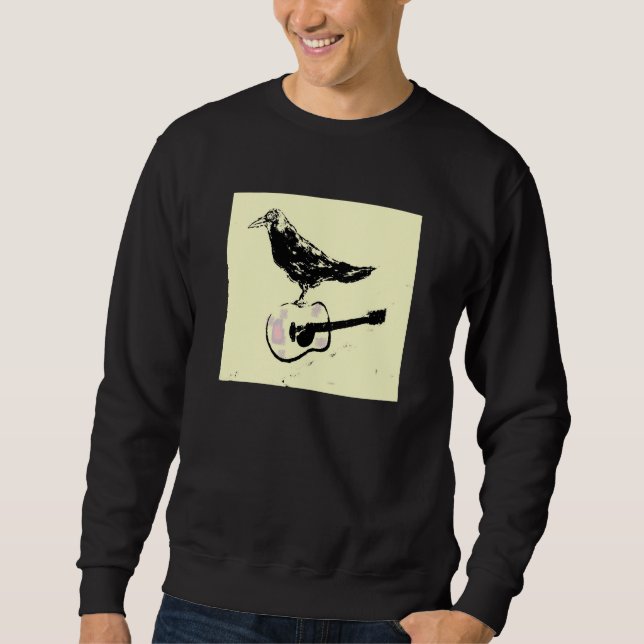 Sweatshirt chant guitariste coréen (Devant)
