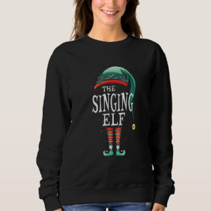 Sweatshirt Chanter Costume Elfe jumeler Enfants Filles Garçon