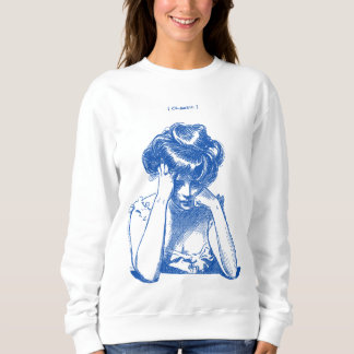 Sweatshirt Chaotique - Style d'esquisse rétro