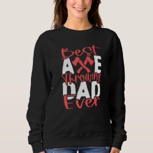 Sweatshirt Chapeau de Papa de Lancer de Hache pour Hommes