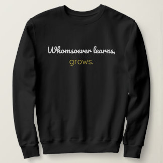 Sweatshirt Chaque apprenant grandit