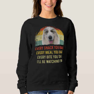 Sweatshirt Chaque Snack Vous Faites De Grands Pyrénées Chien