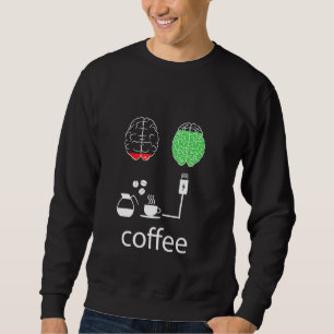 Sweatshirt Charge café Mon humeur