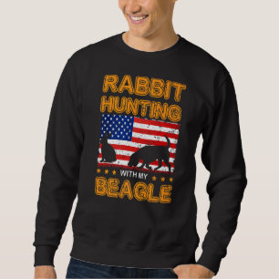 Sweatshirt Chasse de lapin Beagle de chien chasseur Beagle Us