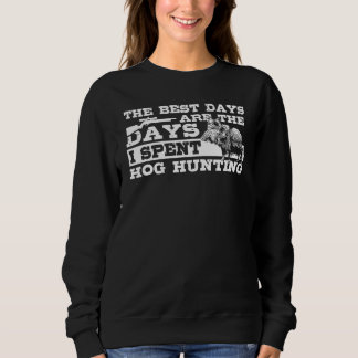 Sweatshirt Chasseur de cochon sauvage Chasseur de cochon anim