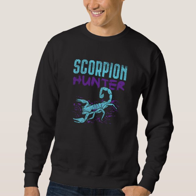 Sweatshirt Chasseur de scorpions (Devant)