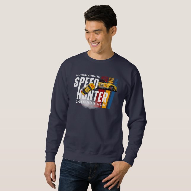 Sweatshirt Chasseur de vitesse (mode foncé) | Homme (Devant entier)