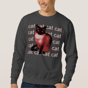Sweatshirt chat de chat de chat de chat