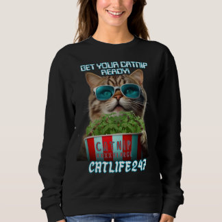 Sweatshirt Chat de film amusant