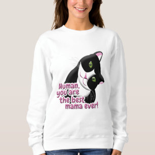 Sweatshirt Chat de la Fête des Mères