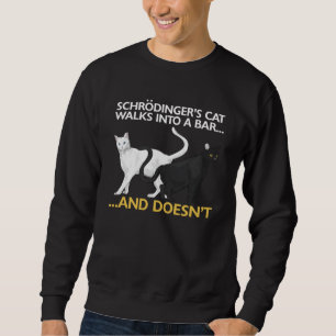 Sweatshirt Chat des chercheurs en physique drôle