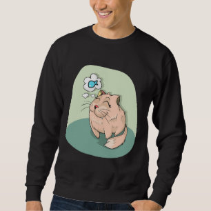 Sweatshirt Chat Et Poisson