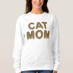 Sweatshirt Chat maman t-shirt chat furr text