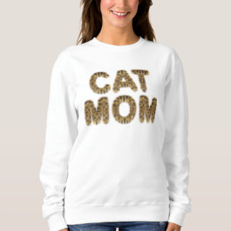 Sweatshirt Chat maman t-shirt chat furr text