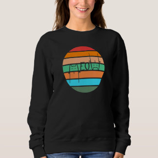 Sweatshirt Chat Miaou du Crépuscule