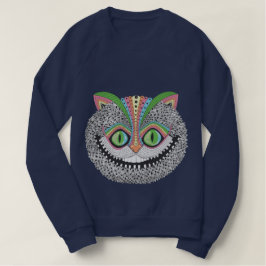Sweatshirt Chat psychédélique de Cheshire