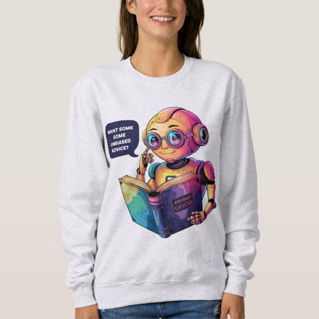 Sweatshirt Chatbot mèmes Ai Thérapie Thérapie Ai Chatbot (Devant)