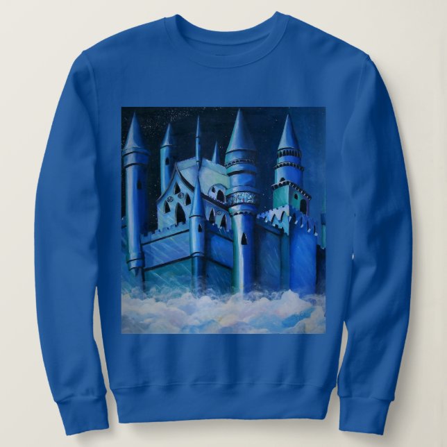 Sweatshirt Château dans le ciel (Design devant)