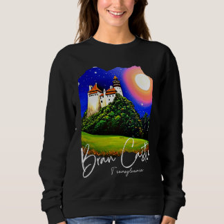 Sweatshirt Château de Bran Transylvanie Maison de Dracula Pei