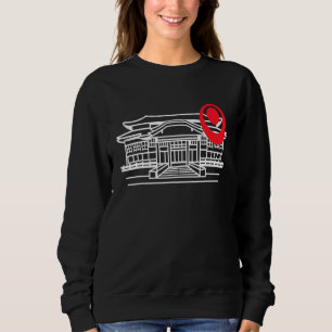 Sweatshirt Château Shuri Okinawa Japon Shureido Royaume Ryuky
