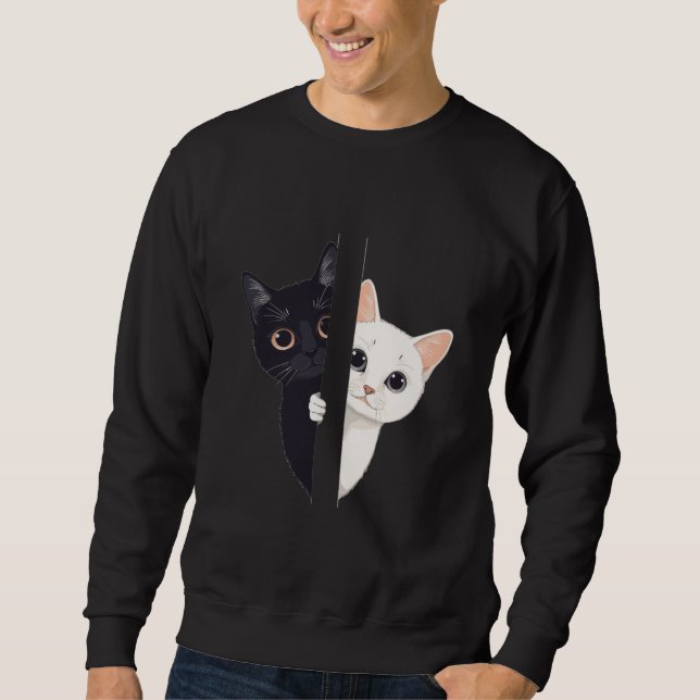Sweatshirt chats (Devant)